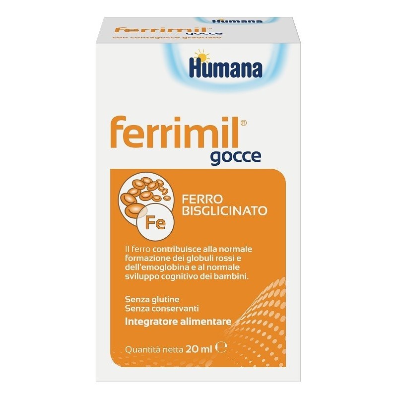 Humana Ferrimil Gocce 20 Ml