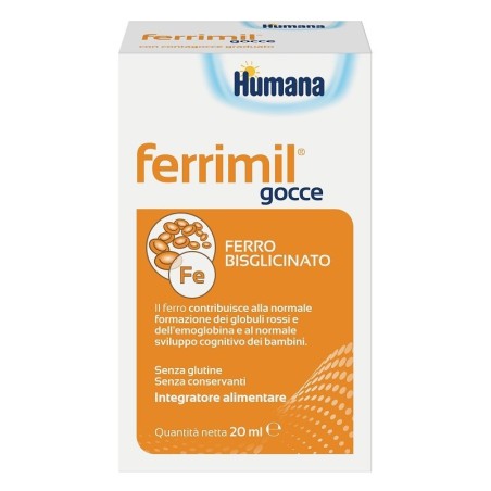 Humana Ferrimil Gocce 20 Ml