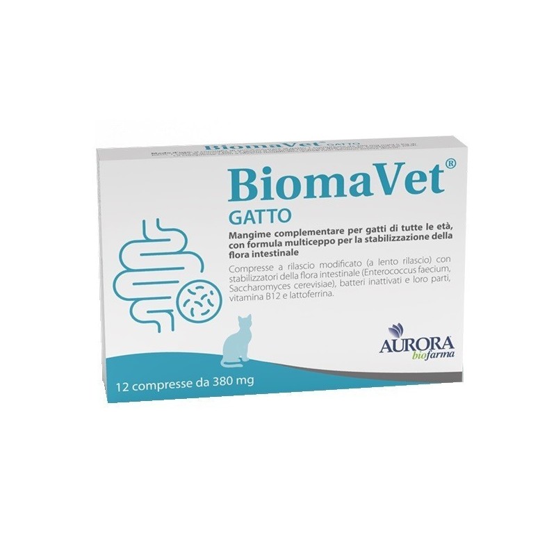 Biomavet Gatto 380mg 12 Compresse