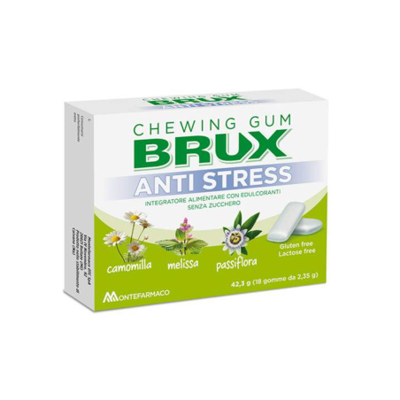 Brux Antistress Chewing Gum 18 Gomme