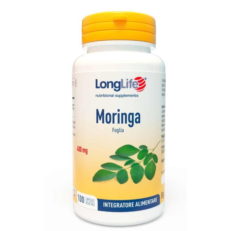 Longlife Moringa 400mg 100 Capsule