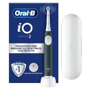 Oralb Power Spazzolino Elettrico Io2 Series Forest Green + Travel Case