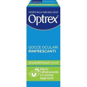 Gocce Oculari Rinfrescanti Occhi Affaticati Optrex 10 Ml