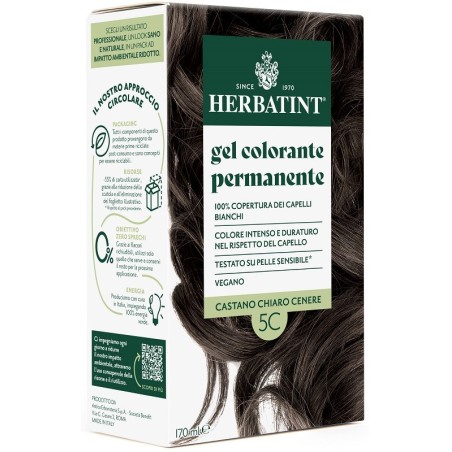 Herbatint 5c Castano Chiaro Cenere 170 Ml