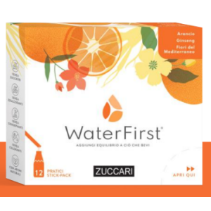 Water First Arancia-ginseng-fiori Mediterraneo 12 Stick Pack