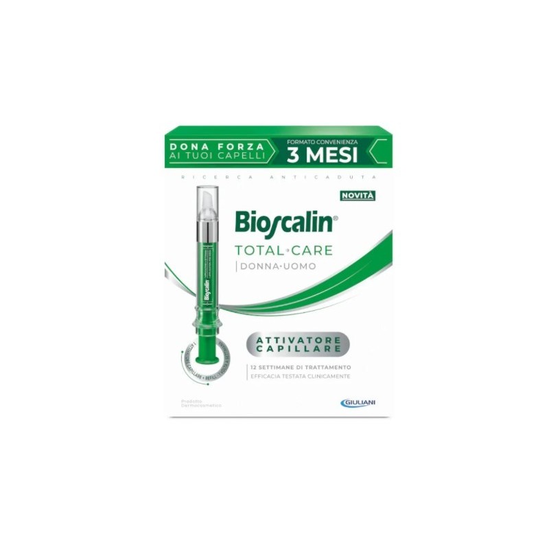 Bioscalin Total Care Attivatore Capillare 10 Ml + 1 Refill Bioscalin Total Care Attivatore Capillare 10 Ml + 1 Refill