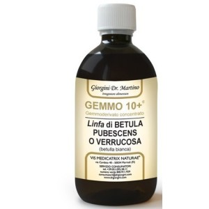Gemmo 10+ Betulla B Linfa 500 Ml Liquido Analcolico