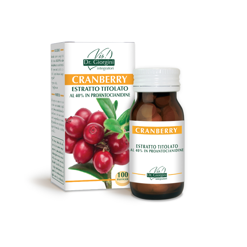 Cranberry Estratto Titolato 100 Pastiglie