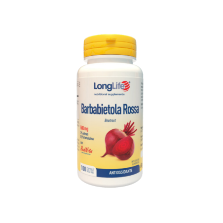 Longlife Barbabietola Rossa 500 Mg 100 Capsule Vegetali
