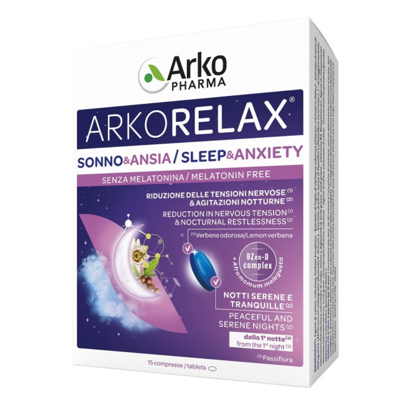 Arkorelax Sonno&ansia 15 Compresse