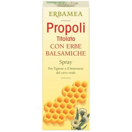 Propoli Titolata Spray Erbe Balsamiche 20 Ml Propoli Titolata Spray Erbe Balsamiche 20 Ml