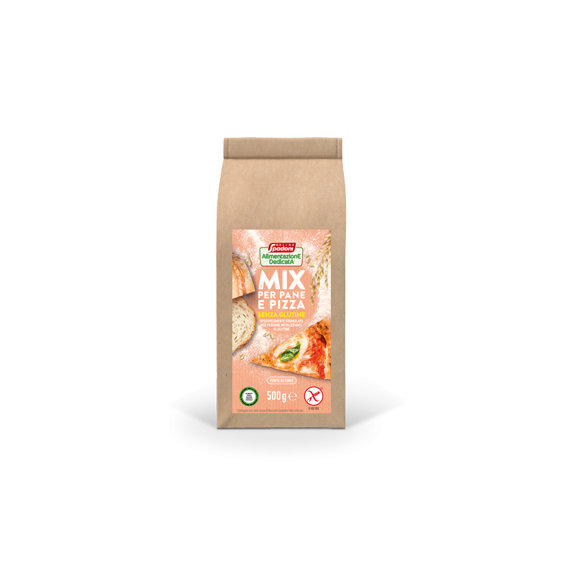 Alimentazione Dedicata Mix Pane E Pizza Senza Glutine 500 G
