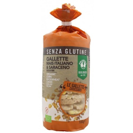 Probios Gallette Mais/saraceno 100 G Probios Gallette Mais/saraceno 100 G