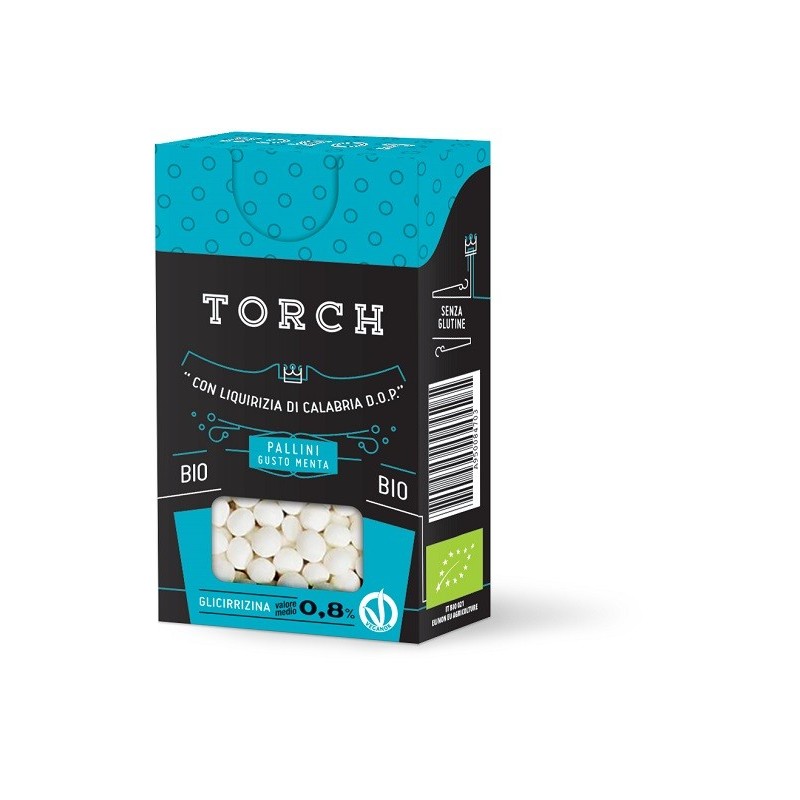Torch Liquirizia Pallini Menta Bio 20 G