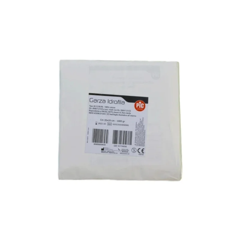 Garza Idrofila Tagliata Non Sterile 20x20cm 1 Kg Garza Idrofila Tagliata Non Sterile 20x20cm 1 Kg