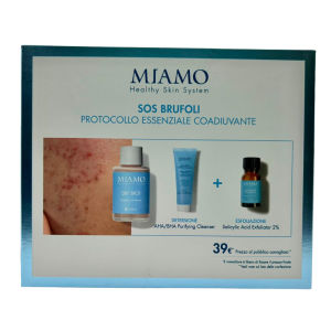 Miamo Cofanetto Sos Brufoli Dry Spot 30 Ml + Omaggi Aha/bha 50 Ml E Cleansing Masque 15 Ml