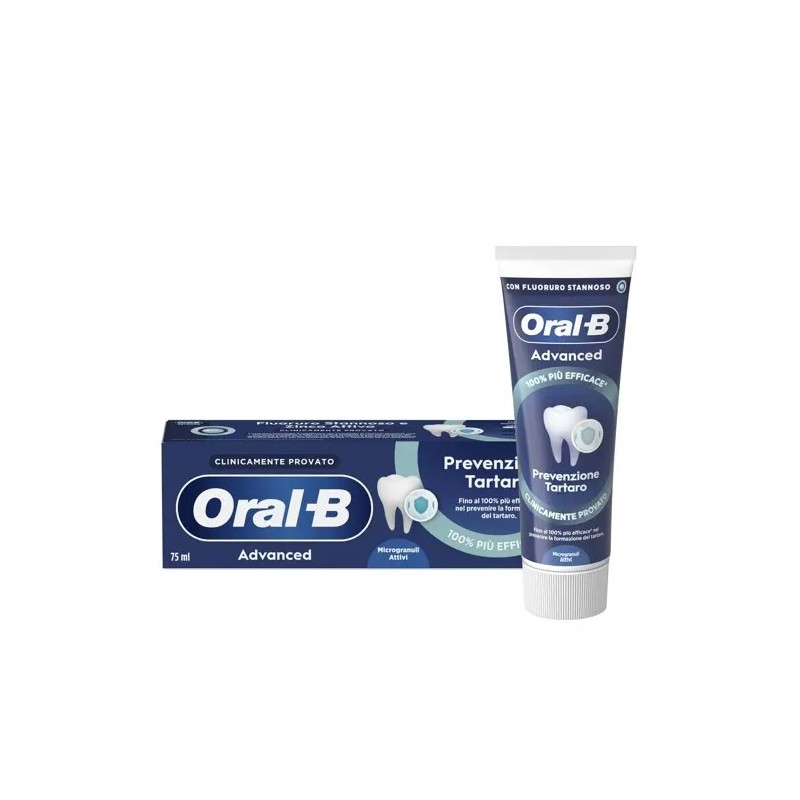 Oralb Advanced Prevenzione Tartaro Microgranuli Attivi 75 Ml
