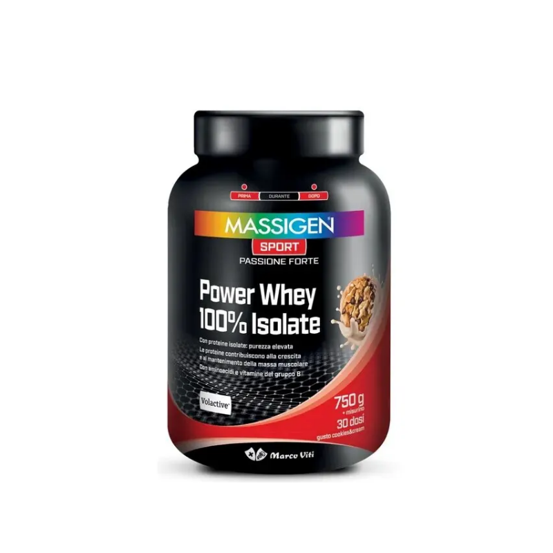 Massigen Sport Power Whey Isolate Cookies 750 G