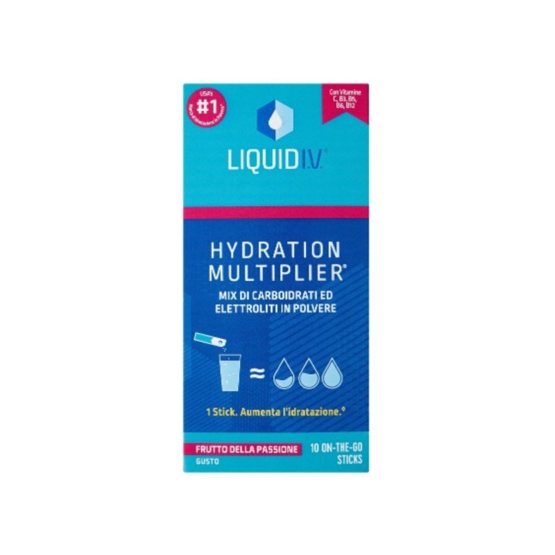 Liquid Iv Hydration Multiplier Frutto Della Passione 10 Stick