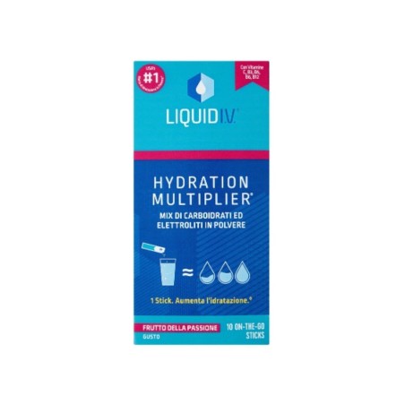 Liquid Iv Hydration Multiplier Frutto Della Passione 10 Stick