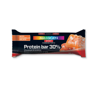 Massigen Sport Protein Barretta 36% Caramello Salato 35 G