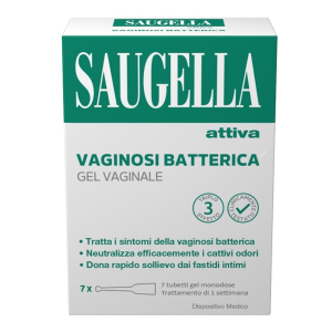Saugella Attiva Vaginosi Batterica Gel Vaginale 7 Tubetti Monodose