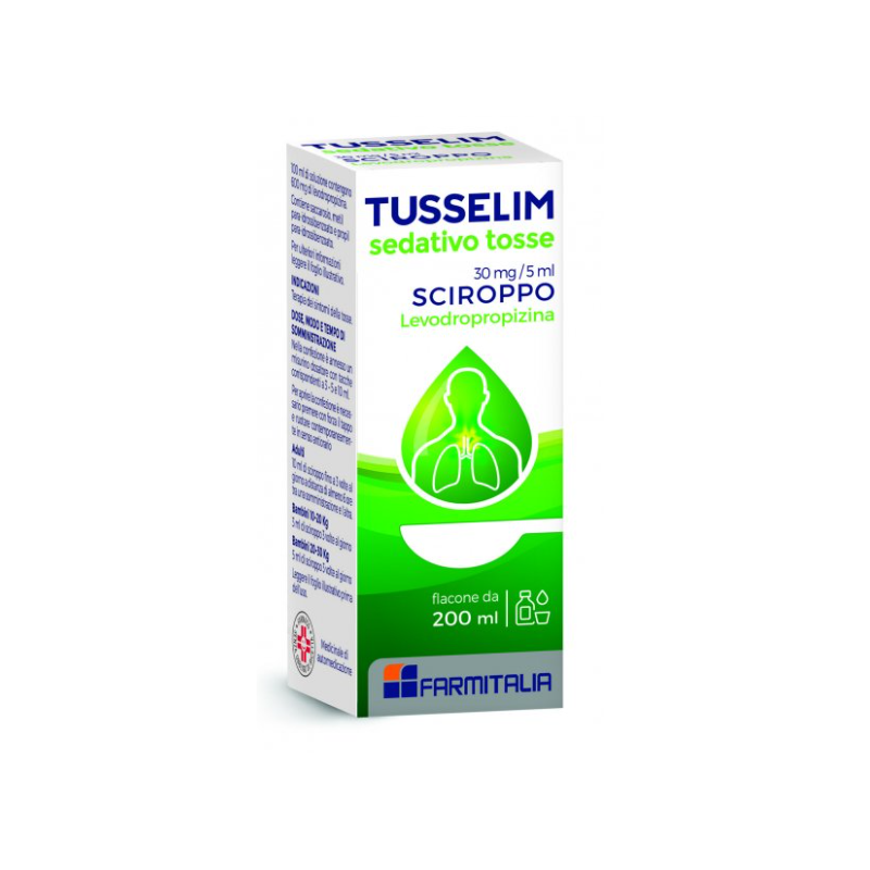 Toselim Sciroppo 200 Ml 30 Mg/5 Ml