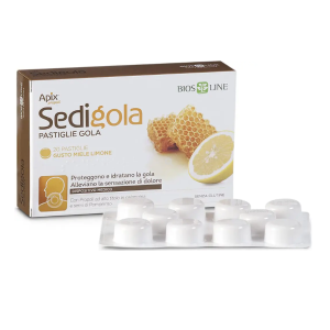 Apix Sedigola Miele Limone 20 Pastiglie