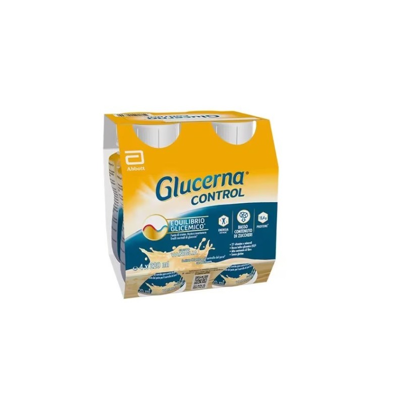 Glucerna Control Vaniglia 4x220 Ml