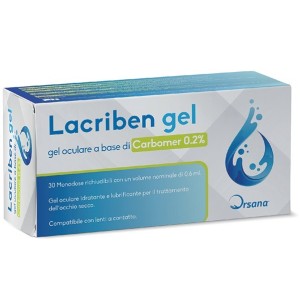 Lacriben Gel Oculare 30 Fiale Monodose Da 0,6 Ml