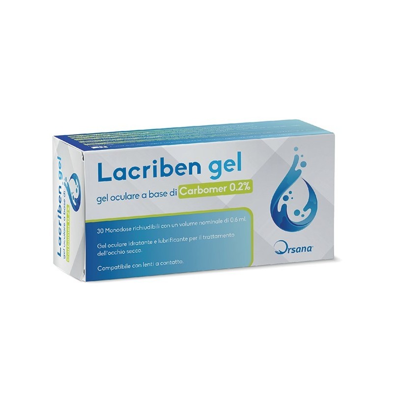 Lacriben Gel Oculare 30 Fiale Monodose Da 0,6 Ml