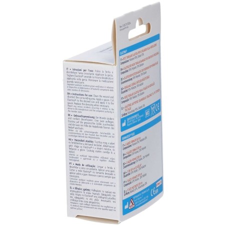 Elastina Kit Ombelicale Rete Tubolare Elastica + 3 Garze Sterili Master-aid