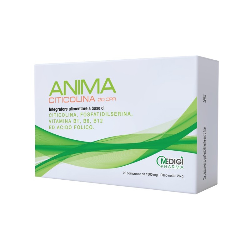 Anima Citicolina 20 Compresse