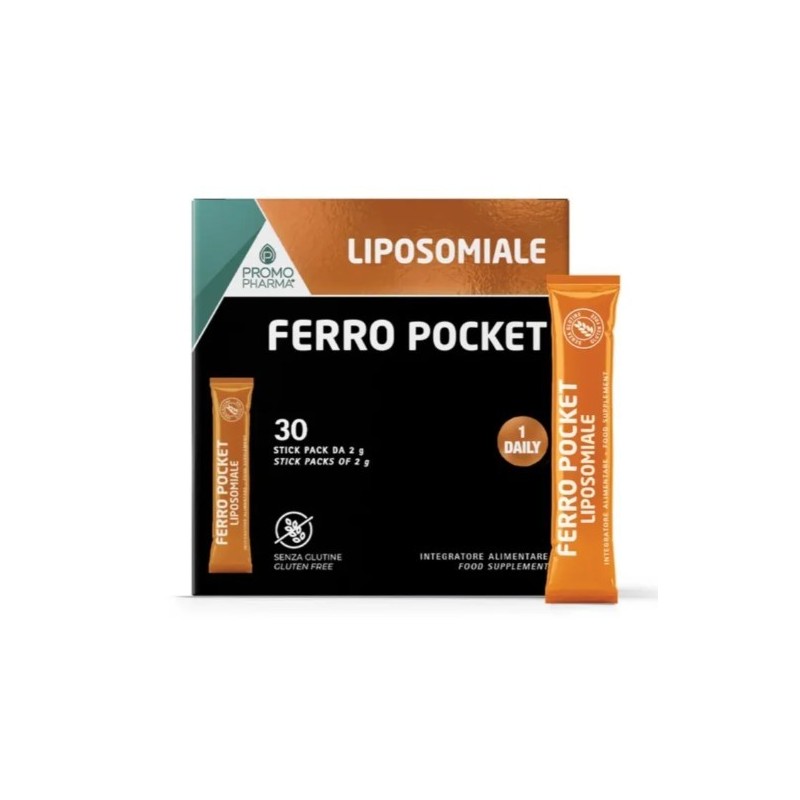 Ferro Liposomiale Pocket 30 Stick Da 2 G