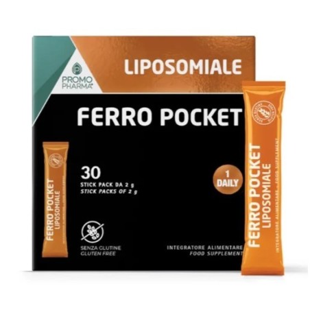 Ferro Liposomiale Pocket 30 Stick Da 2 G