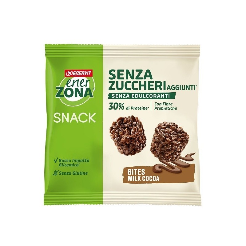 Enerzona Bites Milk Choco Nas 24 G