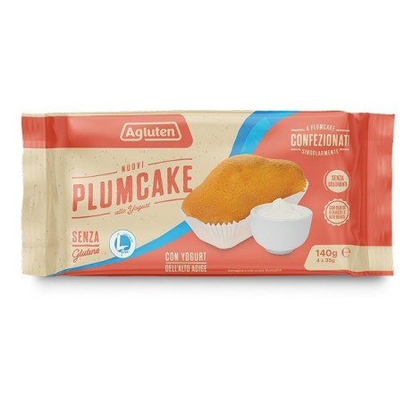Agluten Nuovi Plumcake Yogurt 4 Pezzi Da 35 G