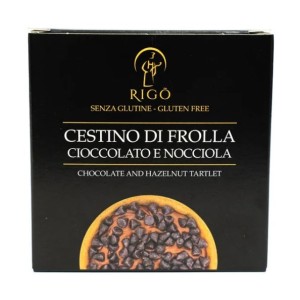 Rigo' Cestino Frolla Cioccolato E Nocciola 60 G