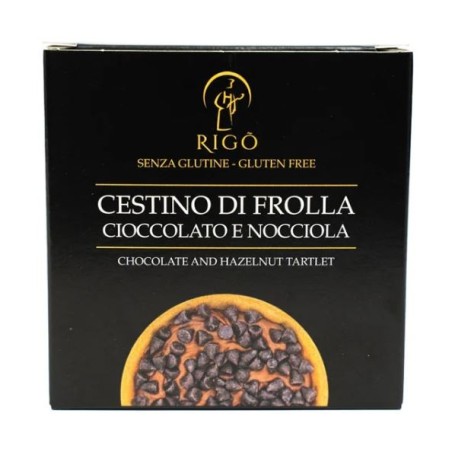 Rigo' Cestino Frolla Cioccolato E Nocciola 60 G Rigo' Cestino Frolla Cioccolato E Nocciola 60 G