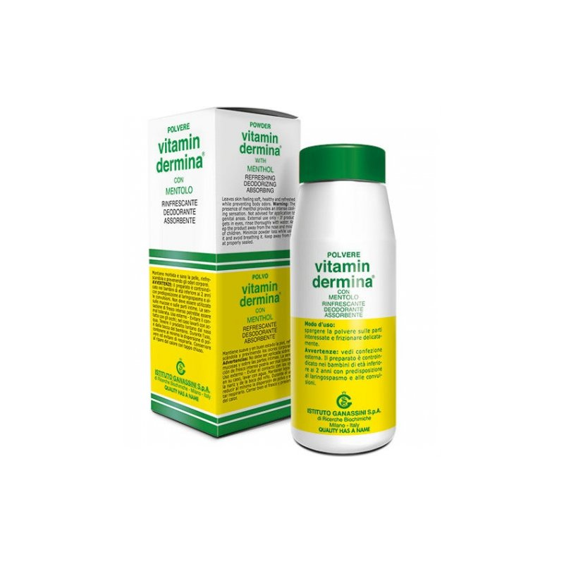 Vitamindermina Polvere Mentolo 100 G