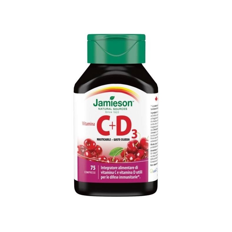 Jamieson Vitamina C 500 + D 75 Compresse