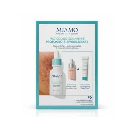 Miamo Macchie Invernali Protocollo 1 Pigment Control 30 Ml + 1 Mini Triple Brightening Masque 10 Ml + 1 Mini Nourish 10 Ml