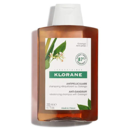 Klorane Shampoo Trattante & Riequilibrante Galanga 200 Ml 25