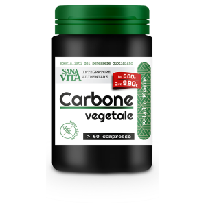 Sanavita Carbone Vegetale 60 Compresse
