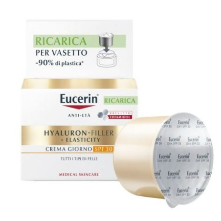 Eucerin Hyaluron-filler + Elasticity Crema Giorno Spf30 Ricarica 50 Ml