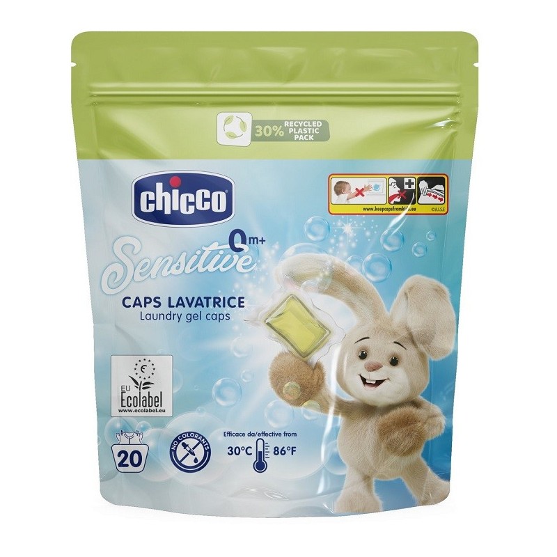 Chicco Detersivo Pods 20 Pezzi