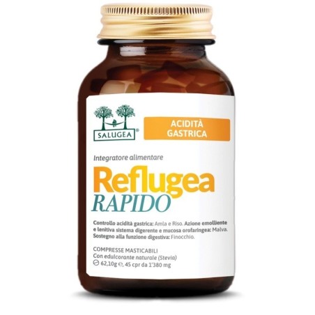Reflugea Rapido Salugea 45 Compresse Masticabili Da 1380 Mg