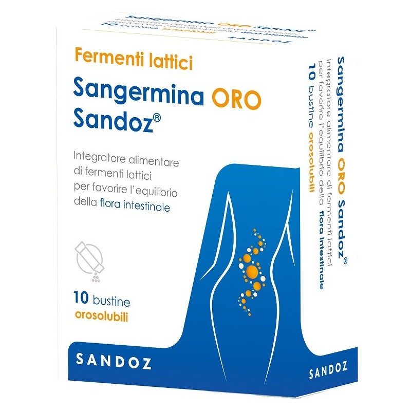 Sangermina Oro 10 Bustine Orosolubile