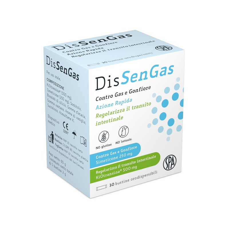 Dispositivo Dissengas 30 Bustine Orodispersibili