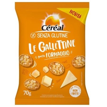 Cereal Gallettine Gusto Formaggio 70 G